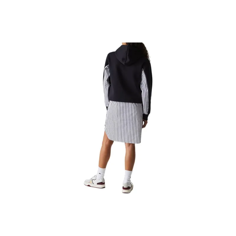 LACOSTE Long Sleeved Dresses Women's Black-3