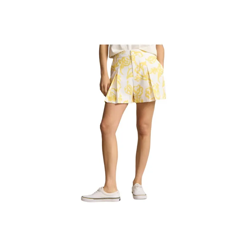 Polo Ralph Lauren SS24 Casual Shorts Women's Yellow-1