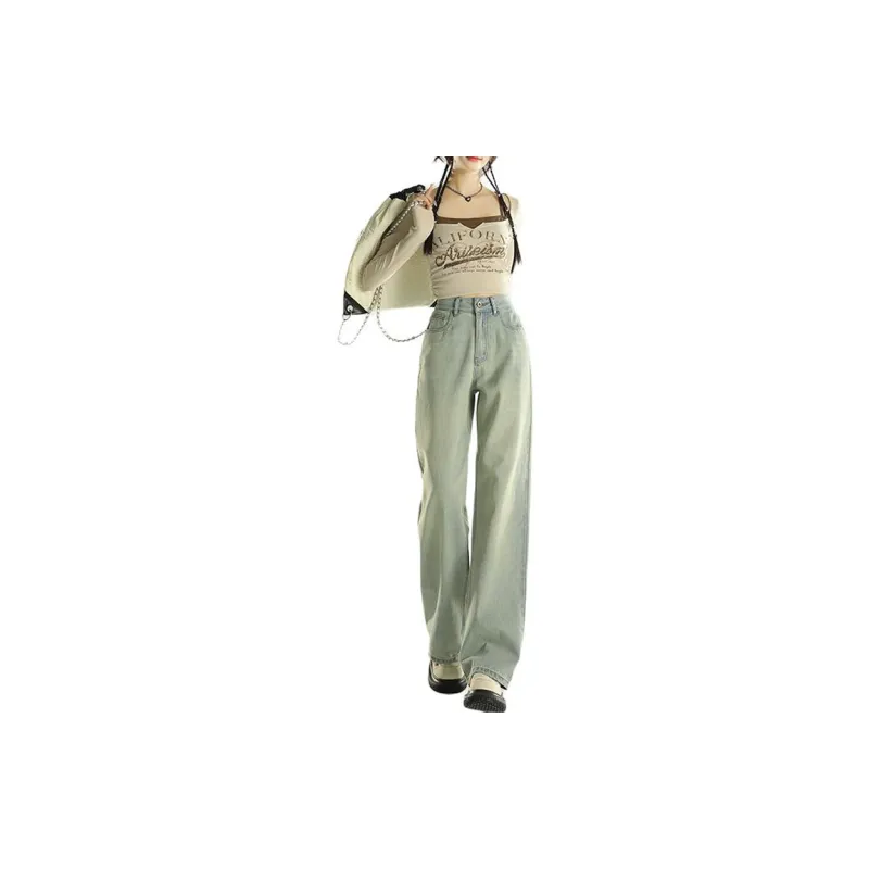Concubine Zhu Jeans Women's Emerald Green-3