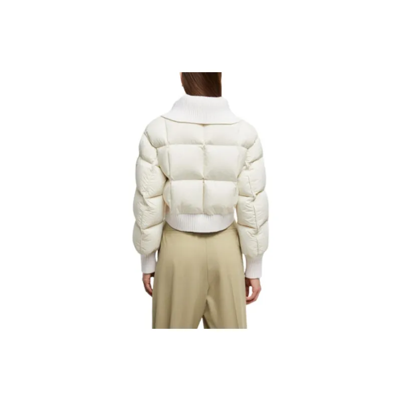 Moncler Jadeite Zip Up Short Padded Jacket-3