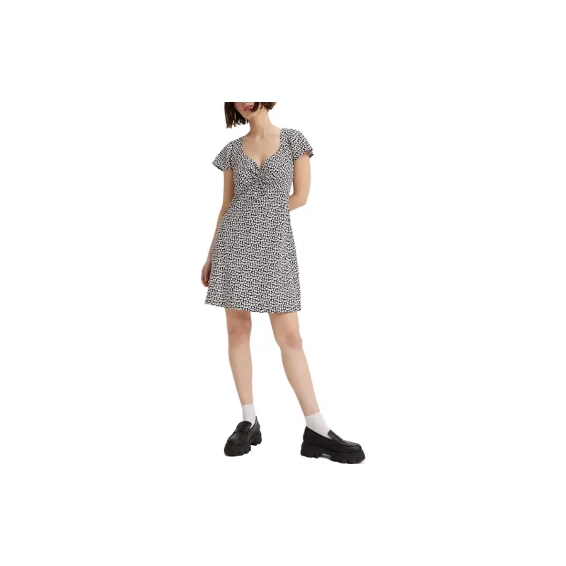 Levis Short-Sleeved Dresses Women's Black-3