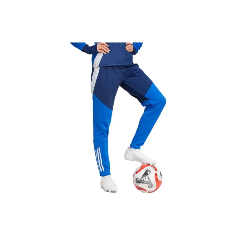 Adidas Tiro 24 Competition Winterized Tracksuit Bottoms Knitted Sports Pants Women's Marine Blue/Royal Blue-3