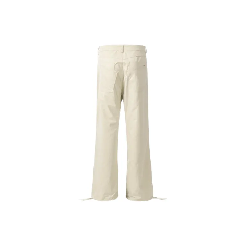 Vine Color Casual Pants Unisex-3