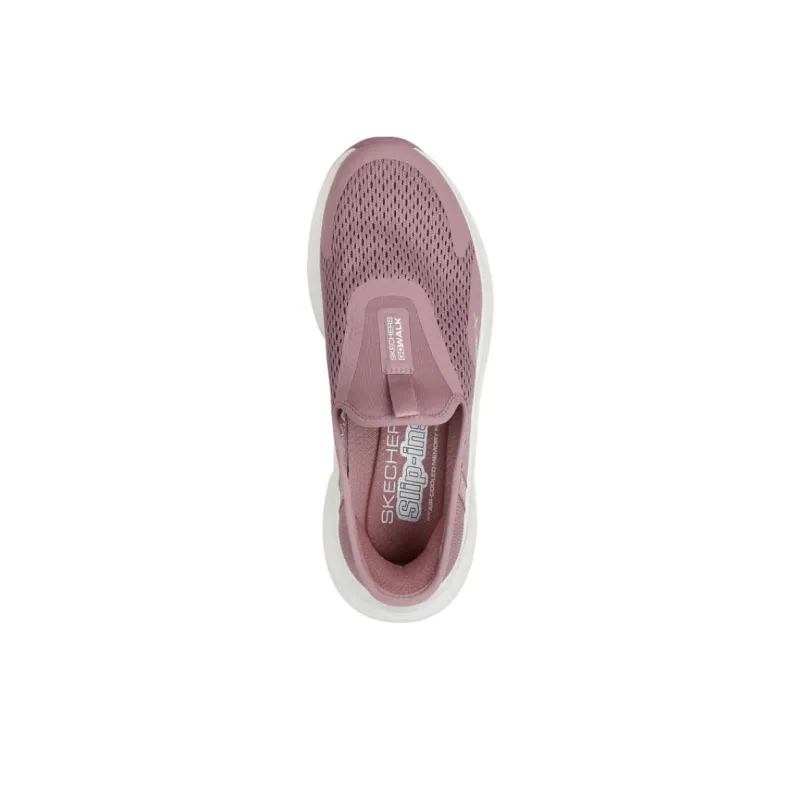 Skechers GO WALK Ma Anti-Slip Wear-Resistant Low-Top Casual Shoes Women's Purple Pink-3