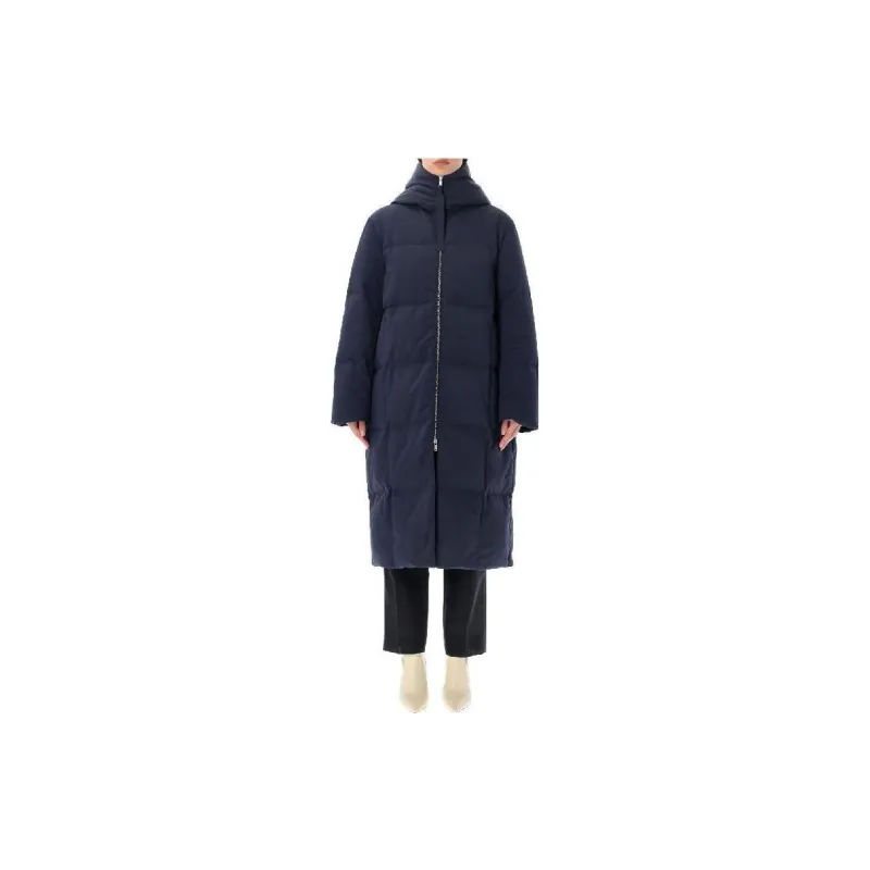 JIL SANDER Down Jackets Women's Navy Blue-1