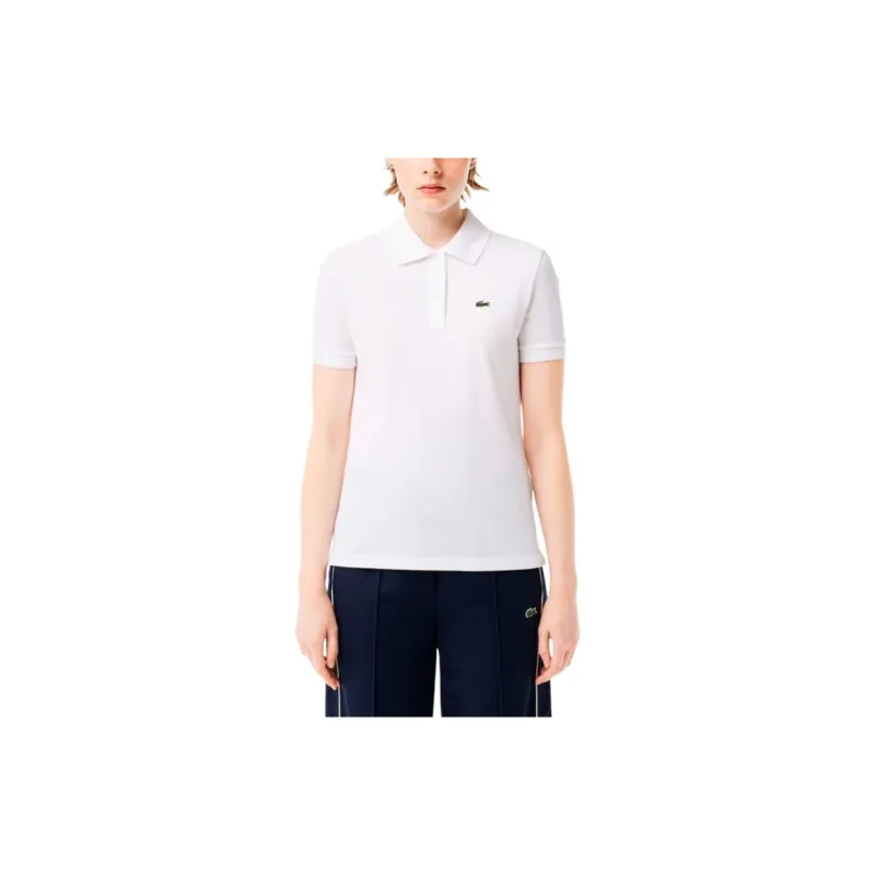 LACOSTE Polo Shirt Women's White-2