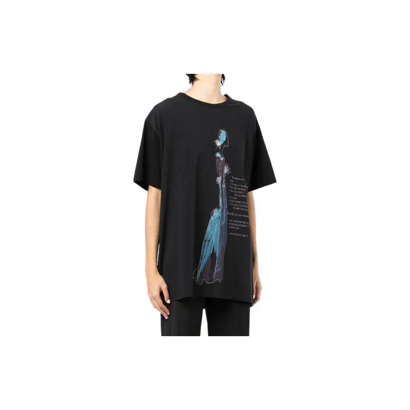 Yohji Yamamoto Graphic-print T-shirt-3