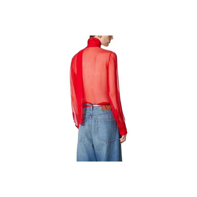 Valentino Shirts Women's Red-2