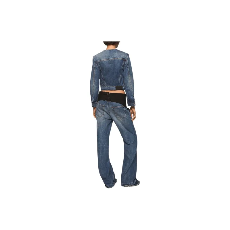 Stella McCartney Bib panel Denim Jacket-2