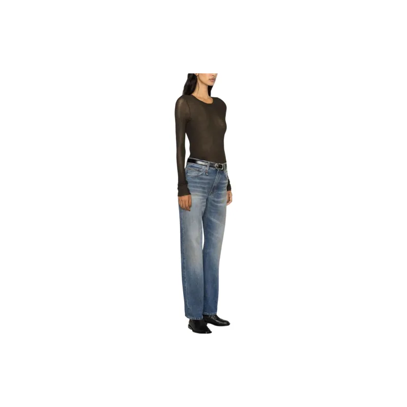 R13 Mid rise Straight leg Jeans-2