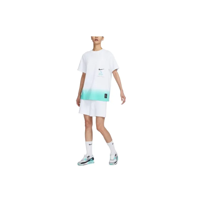 Nike SS23 Resistant High Basketball Series Drop Shoulder Sleeve T Shirt Women's-2
