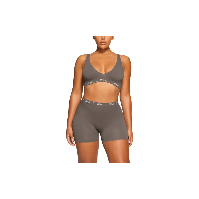 Skims Leggings Women's Gray Chalk-1