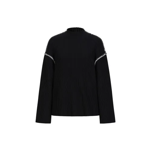 JZ. ANNAKRO Sweaters Women's Plain Black