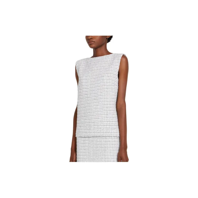 THOM BROWNE Tank Tops Women's Gray-2