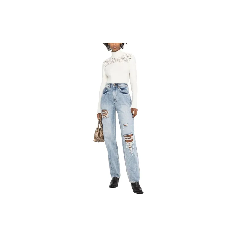 PINKO FW22 Sweater Women's Apricot-1