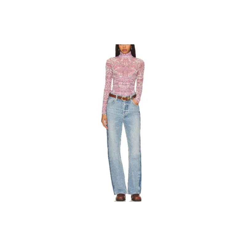 FREE PEOPLE Bodysuits Women's Pink-1