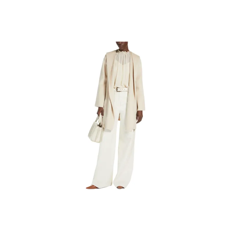 MaxMara Coats Women's Ecru-1