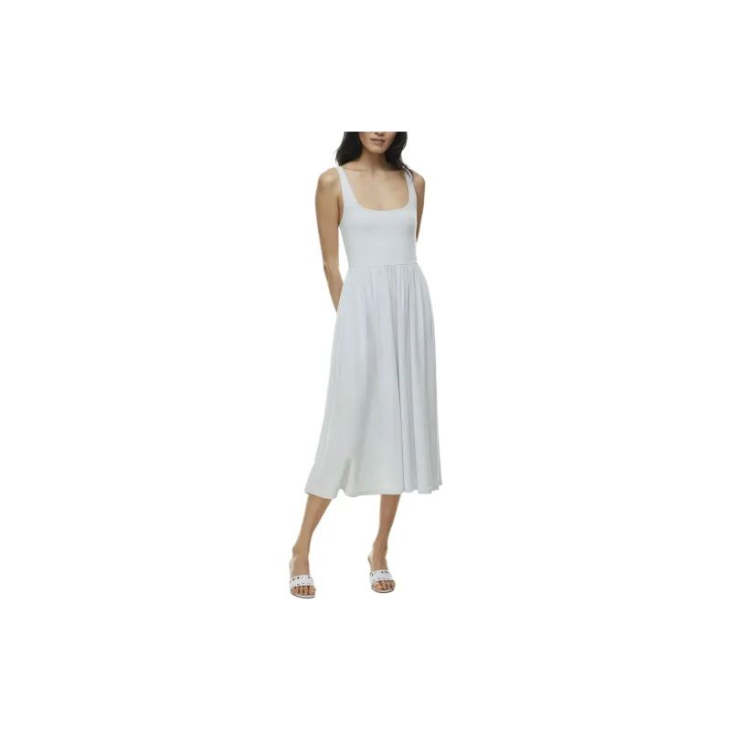 ARITZIA Wilfred Market Midi Dress Slip Dresses Women's Sterling Blue/Pure Blue-2