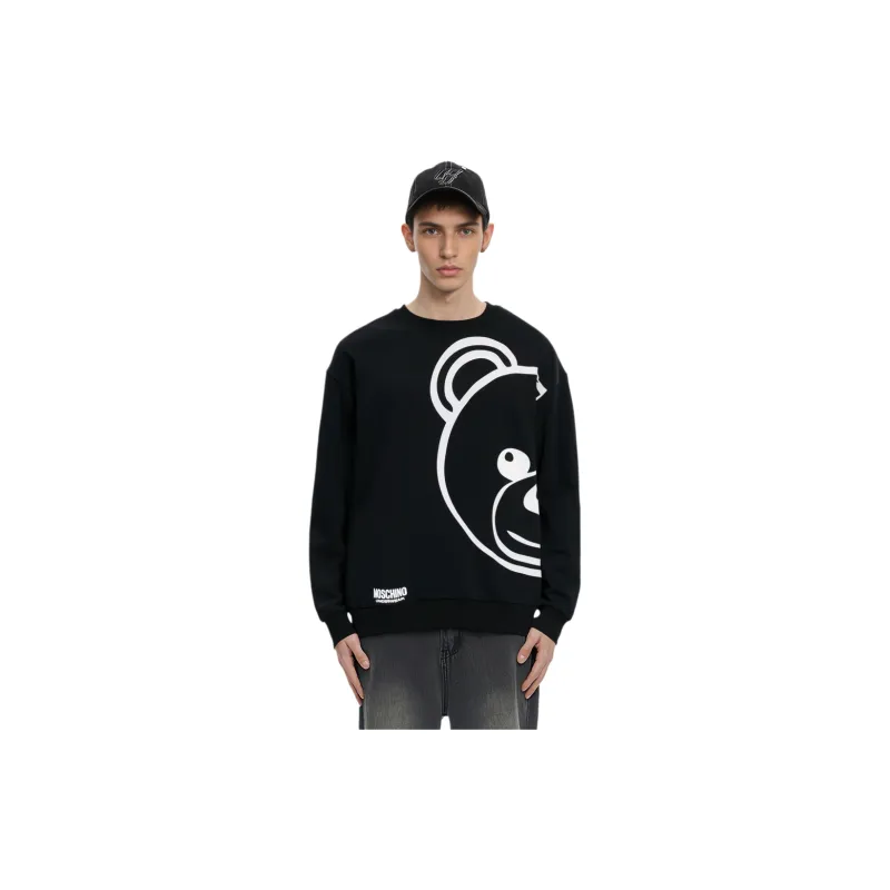 MOSCHINO Sweatshirts Men Black-2