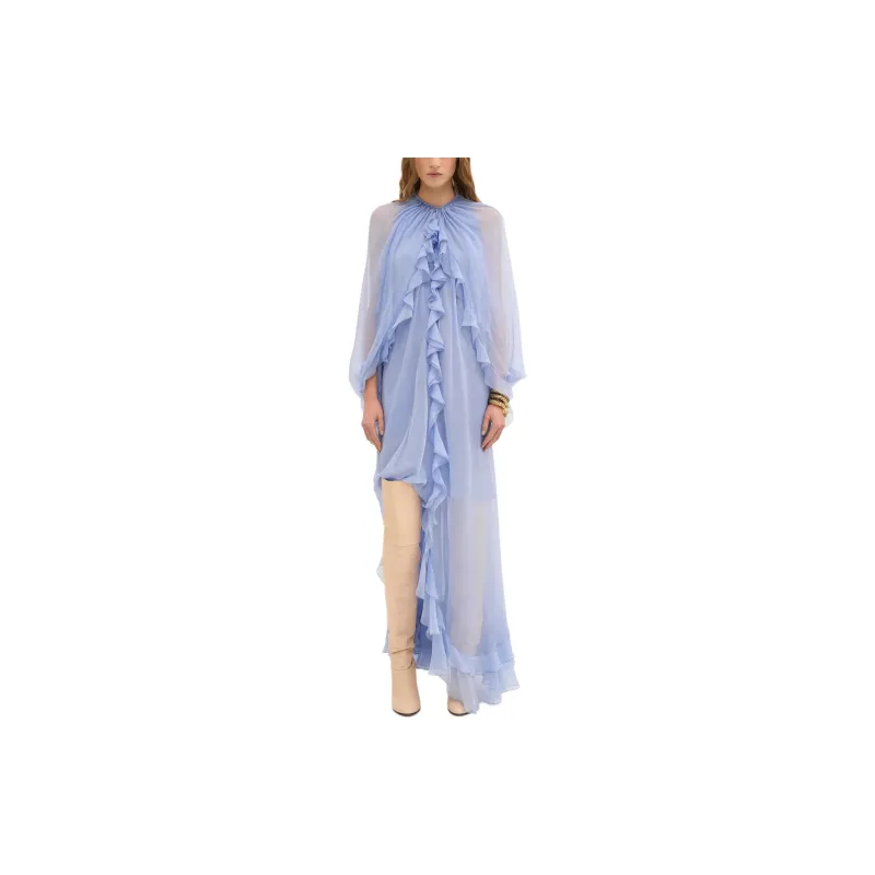 Chloé Muslin Cape Maxi Dress-1