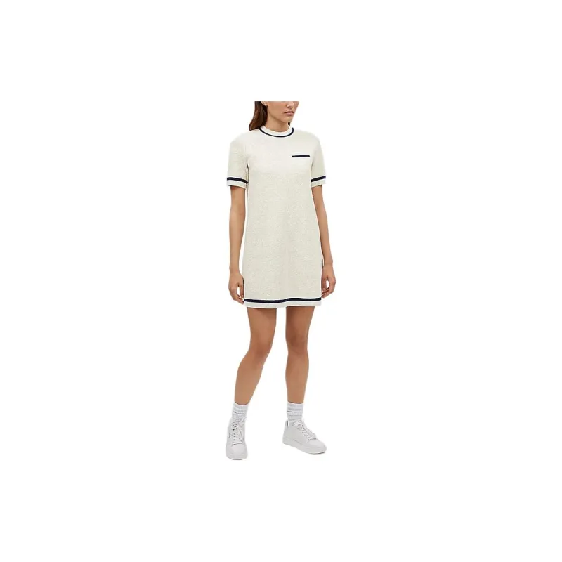COACH SS24 Short Sleeved Dresses Women's Ivory White-1