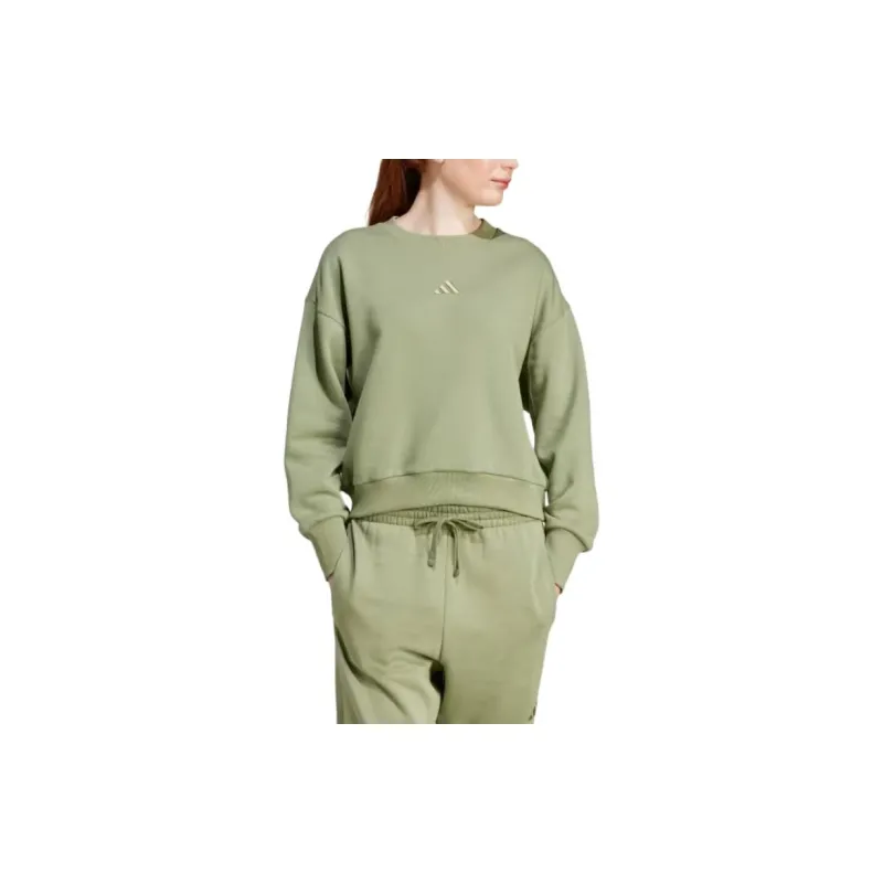 Adidas Free Shipping With AdiClub All Szn Fleece Loose Sweatshirt-1