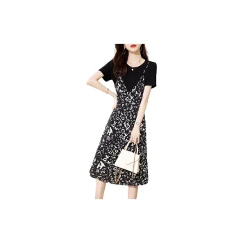 XWI Short Sleeved Dress Women's Hepburn Black