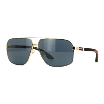 CHOPARD Metal Square Sunglasses Men's Gold