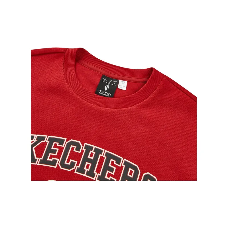Skechers Sweatshirt Women's Berry Red-4
