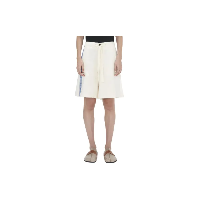 JW Anderson Wide Leg Drawstring Shorts-1