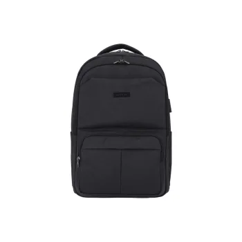 WEPLUS Fabric Laptop Bag Regular Unisex Black Gray