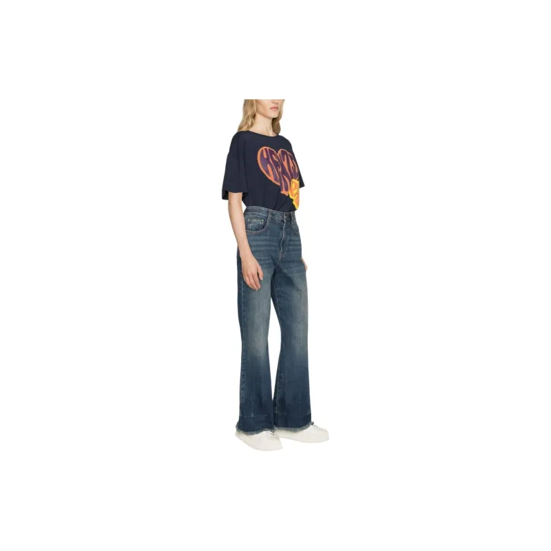 KENZO Graphic Printed Crewneck T Shirt-2