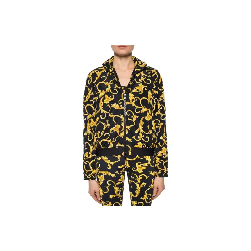 VERSACE Jackets Coats Women's Black-3