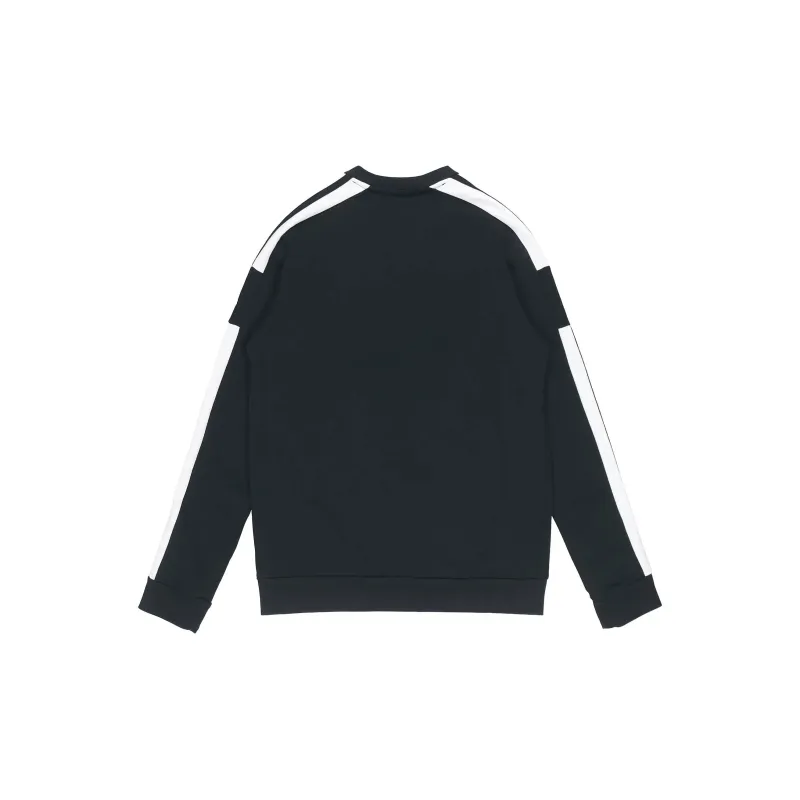 Adidas Sweatshirt Set Unisex Black+Necklace-3