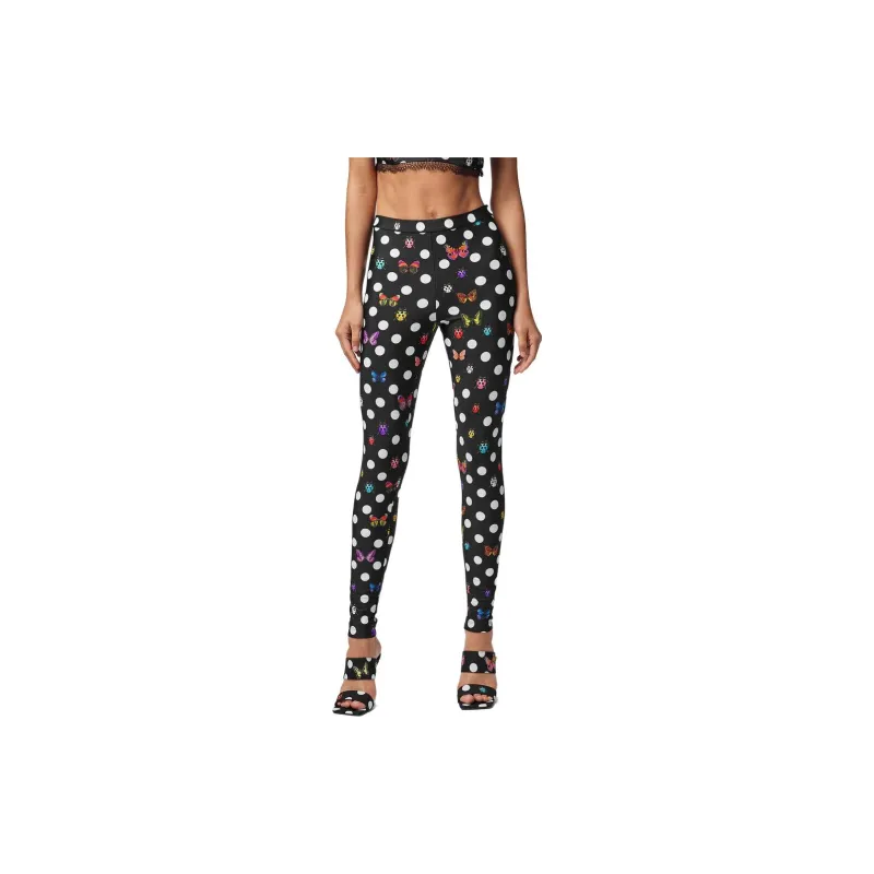 VERSACE Leggings Women's Black-1