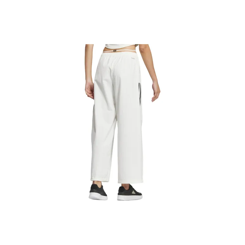 Adidas AEROREADY Casual Pants Women's Jade White/Black-3