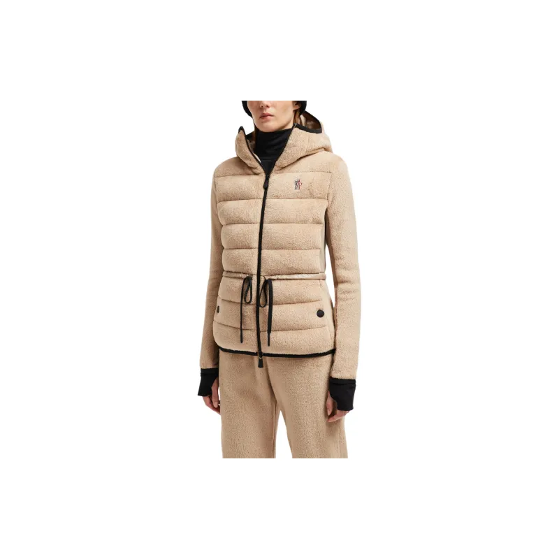 Moncler Grenoble Down Jacket Women's Light Brown-3
