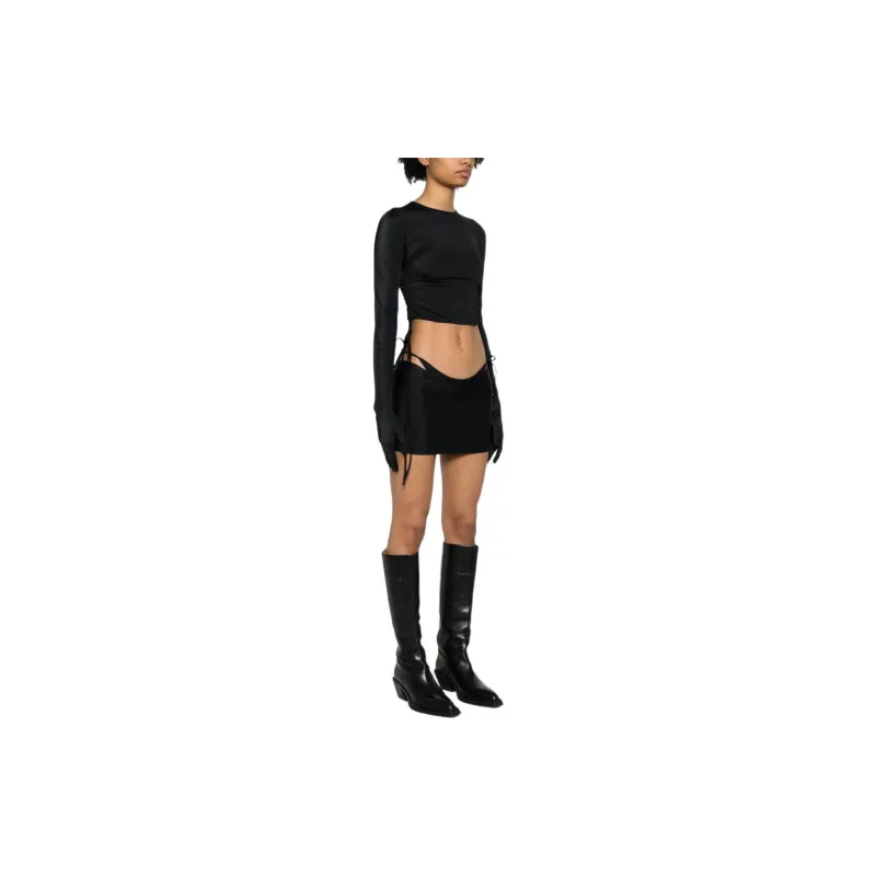 Vetements Cropped Round-Neck Top-1