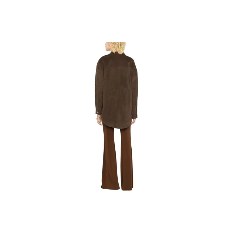 NANUSHKA Jackets Coats Women's Brown-3