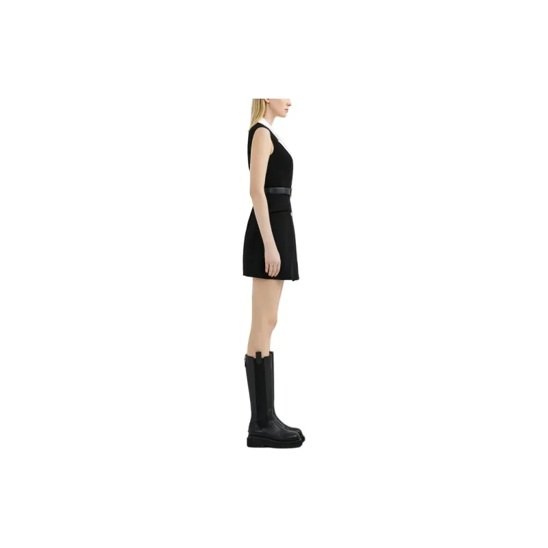 KARL LAGERFELD Sleeveless Dress Women's Black-3
