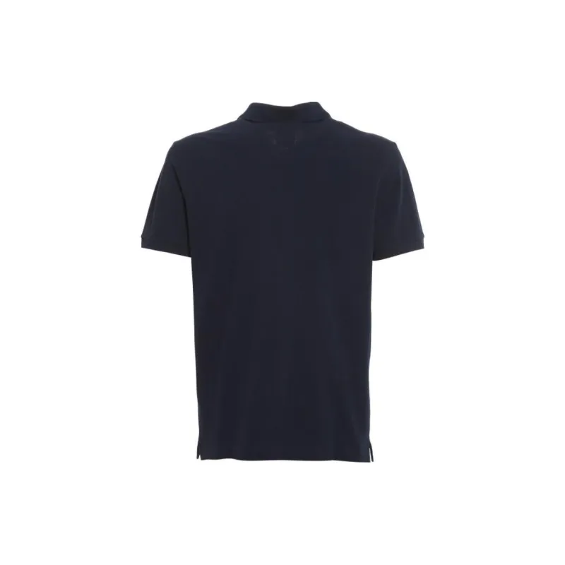 Paul & Shark Logo Patch Short Sleeved Polo Shirt-1