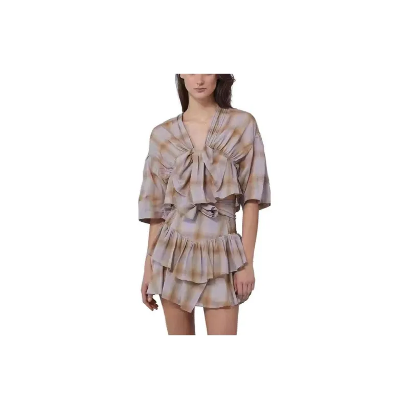 IRO NIGHT Shirts Women's Pink Purple-2
