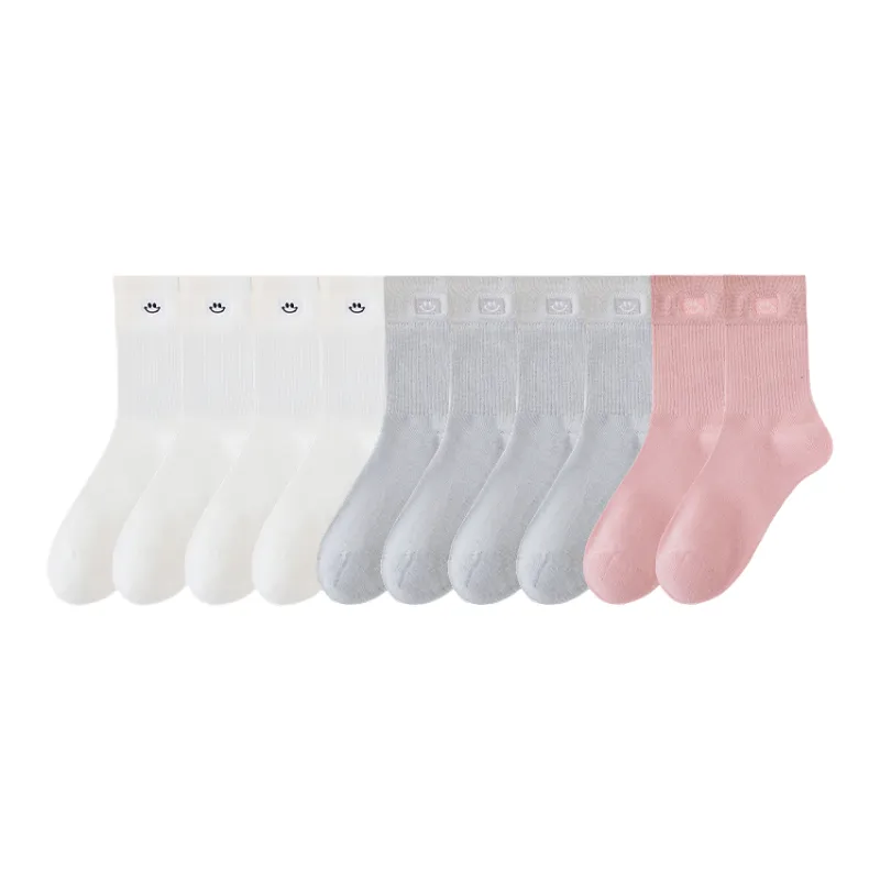 Lan Miao Mid Calf Socks Women's 10 Pack-7