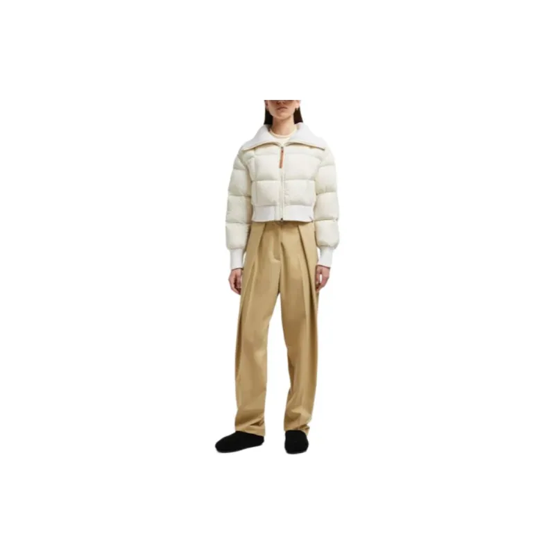 Moncler Jadeite Zip Up Short Padded Jacket-2