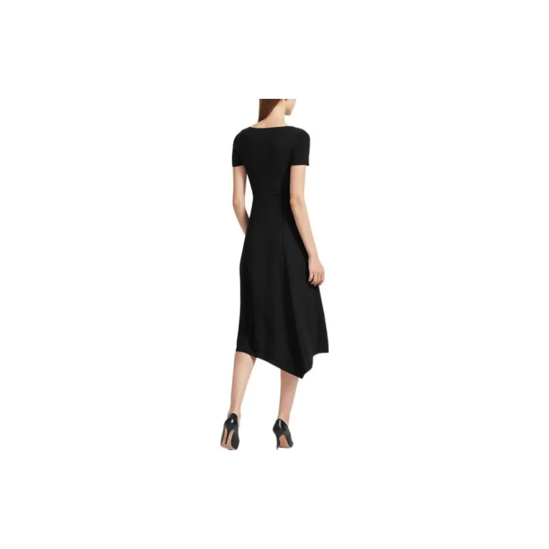THEORY Short-Sleeved Dresses Women's Black-2