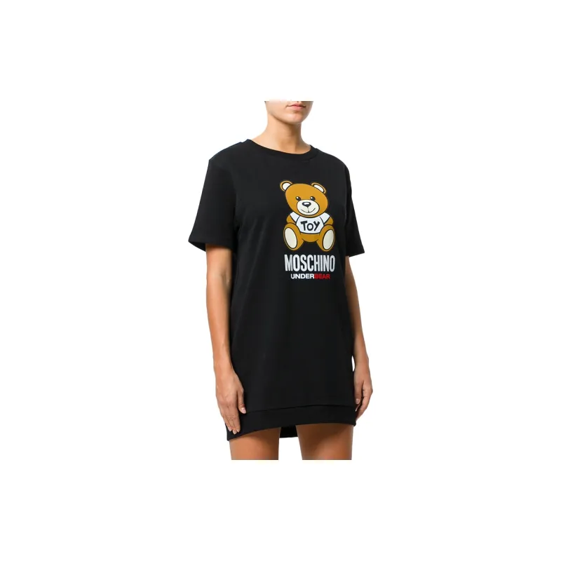 MOSCHINO Short Sleeved Dresses Women's-4