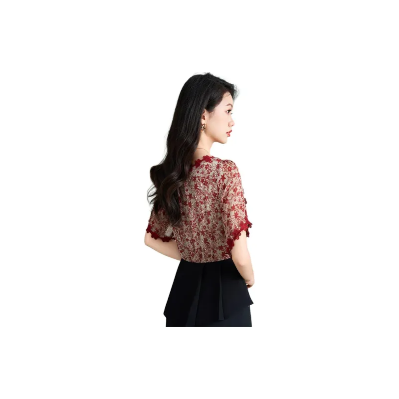 Mylan Shirts Women's Red-4
