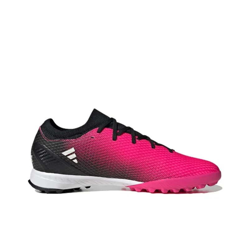 Adidas X Speedportal Anti-Slip Wear-Resistant Soccer Shoes Unisex Pink Black White-1