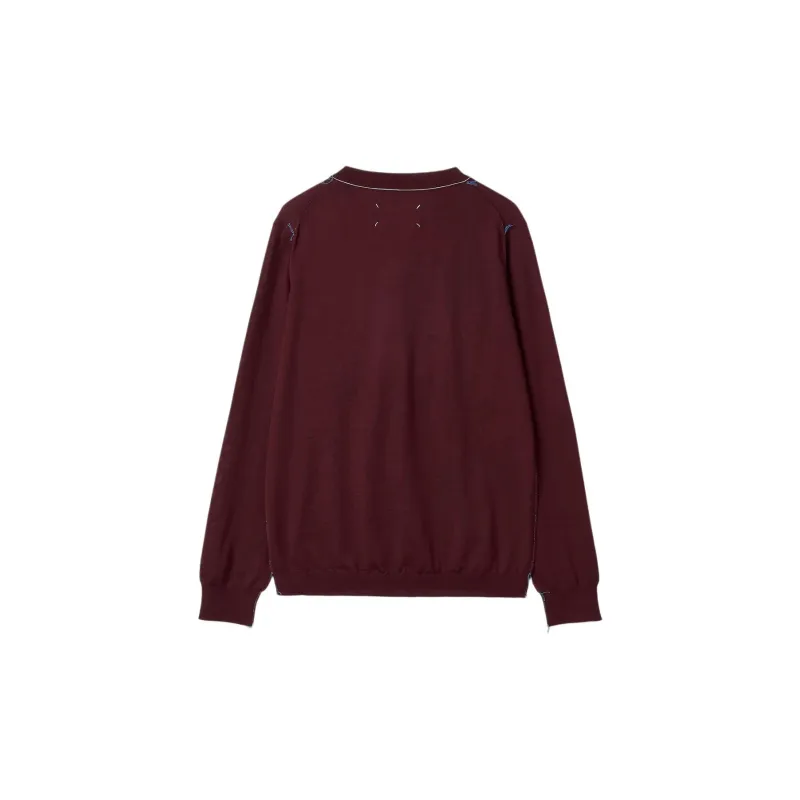 Maison Margiela Sweatshirt Men's Red-1