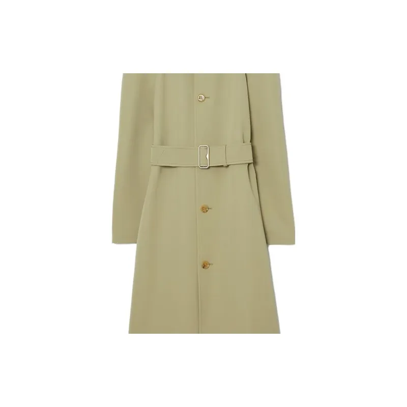 Burberry Belted Wool Trench Coat-1